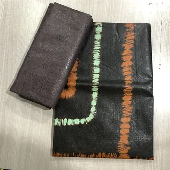

African bazin riche brocade lace hot sale brocade fabric 2019 high quality lace fabric latest nigerian fabric 5+5yards/lot