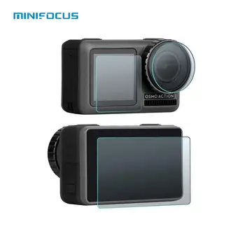 

OSMO Action Cam Screen Protector Film Tempered Glass Screen and Lens Protective Film for DJI OSMO Action Camera