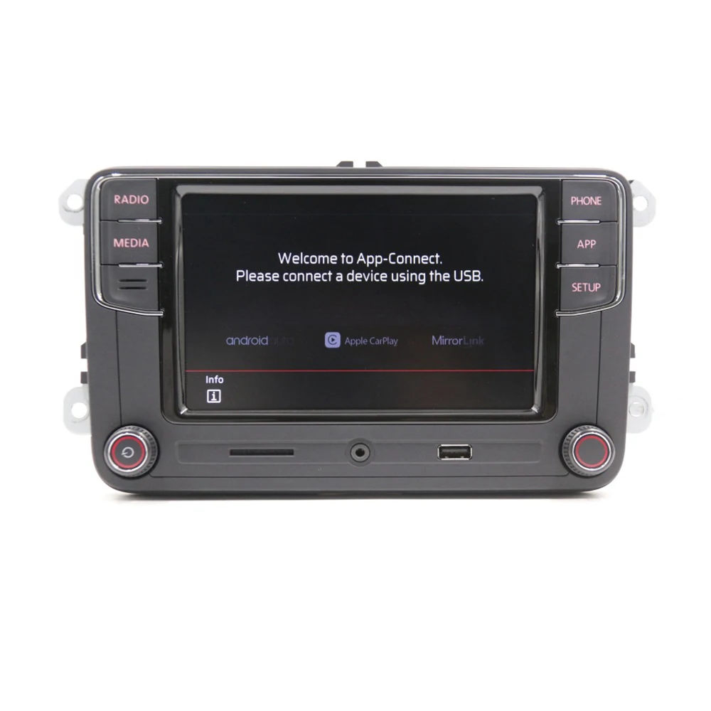 Автомобильный радиоприемник CarPlay RCD330 Pro Android 187B для VW Tiguan Golf 5 Passat PQ 6rd 6RD 035