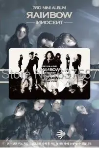 

RAINBOW 3RD MINI ALBUM - INNOCENT (Smart Music Card (NFC card)+ 1postcard + photobook (52p)) Release Date 2014-2-23 KPOP ALBUM