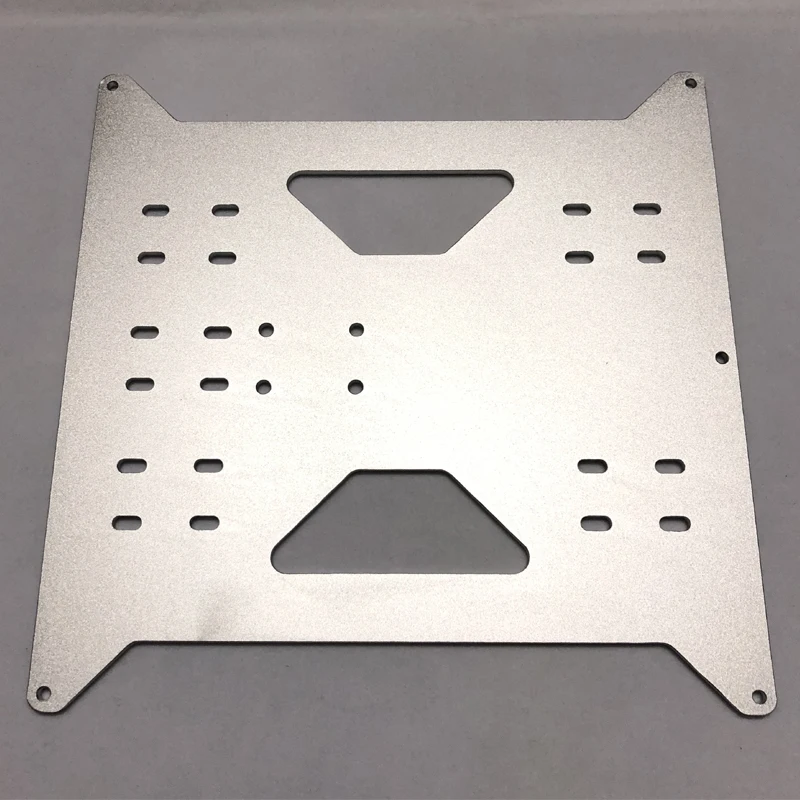 online 3D acessórios plataforma de aquecimento para a impressora Prusa i3 eixo Z suporte suporte de liga de Alumínio placa de alumínio cama quente