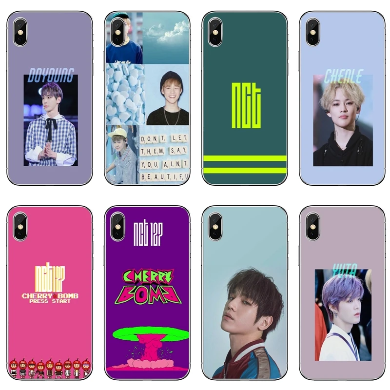 

Korean handsome boy NCT DIY tpu soft case For Samsung Galaxy A10 A30 A40 A50 A60 A70 Huawei P30 lite pro P Smart Y6 2019