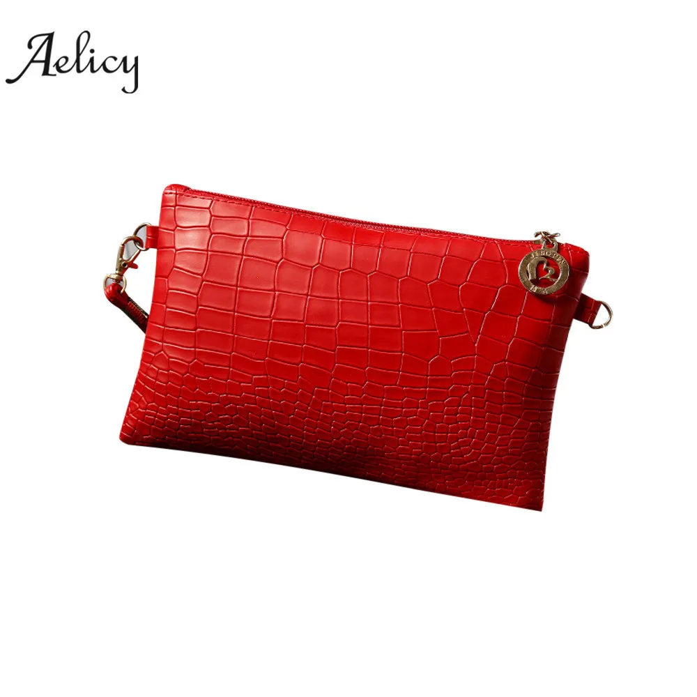 

Aelicy Women's PU leather Fashion Alligator Handbag Crossbody Shoulder Bags Crocodile high quality female bag Value hot sale