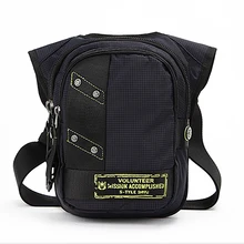 Мужская водонепроницаемая оксфордская поясная сумка на бедрах, дорожные сумки через плечо в стиле милитари, Повседневная сумка-мессенджер на плечо