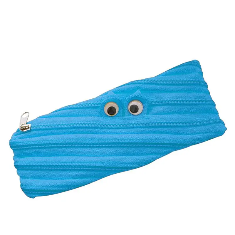 

2019 New Fashion Cute Canvas Pen Box Pencil Case Bag Storage Pouch Stationery School Student Gift