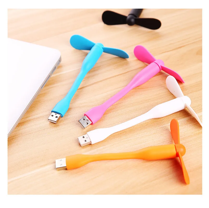 

USB Mini Fan Super Mute Small Fan Portable Flexible Mini Fan for Notebook Laptop Compute new styly