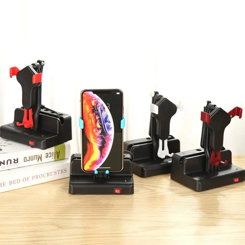 

Phone Swing Automatic Shake Motion Brush Step Safety Wiggler with USB Cable for WeChat Motion Number of Brush Steps Set