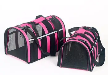 

Dogs cats outdoor portable handbag doggy summer breathable bag puppy package pet dog cat removable bags S L 1pcs