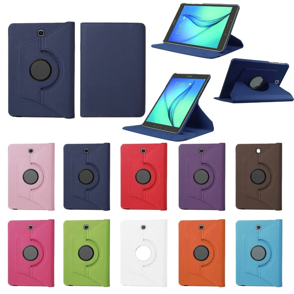 

New 360 Degree Rotary Bracket Standing Tablet Case Cover For Samsung Galaxy Tab S2 T 710 T715 SM-T710 T715 Flip Protective Cover