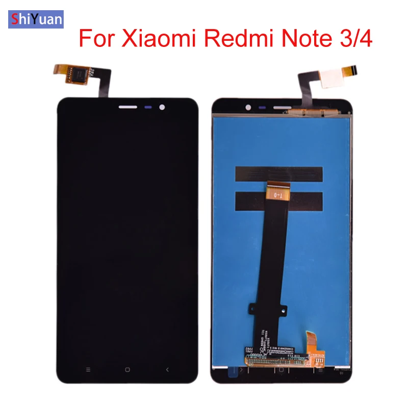 ЖК-дисплей 5 дюйма для Xiaomi Redmi Note 2 3 4 модуль сенсорного экрана дигитайзер в сборе