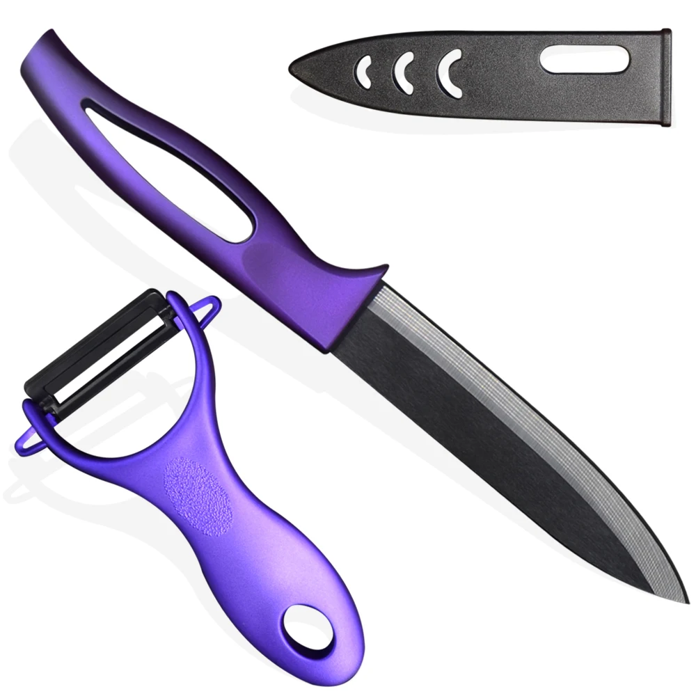 XYJ brand kitchen knives ceramic knife set 5 inch slicing fillet knife