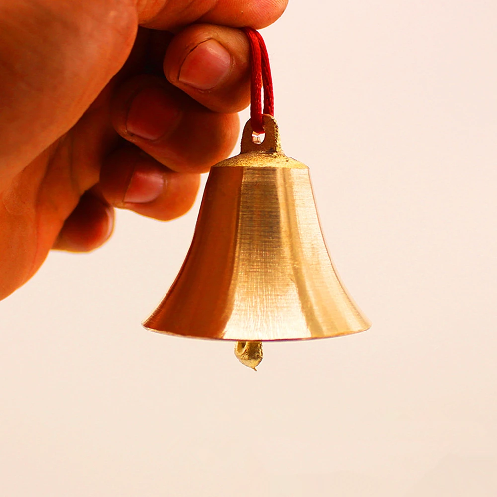 

5.3CM Medium Copper Horn Bells Cow Horse Sheep Dog Pet Bell Christmas Pendant Ornaments For Xmas Tree Hanging Decoration FPW9172
