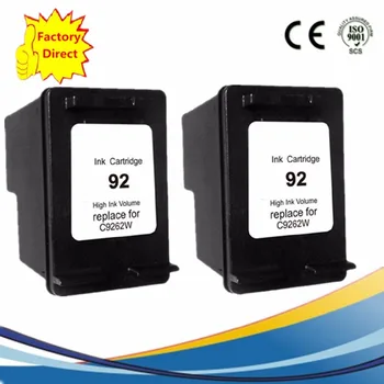 

Ink Cartridges Remanufactured For HP92 HP92XL OfficeJet 6300 6310 PhotoSmart C3150 7850 PSC 1507 1510 1510v 1510xi