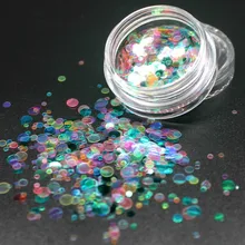 Русалка мечта AB Хамелеон цвет блестки дизайн ногтей блестки хлопья УФ гель лак звезды сердце цветы блестка 11,11