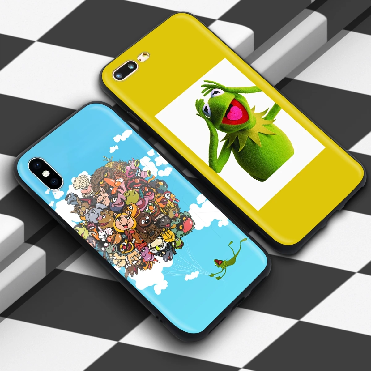 Забавный милый чехол Lavaza Kermit The Frog для iPhone 12 mini 11 Pro XS Max XR X 8 7 6 6S Plus 5 5s se|Бамперы| |