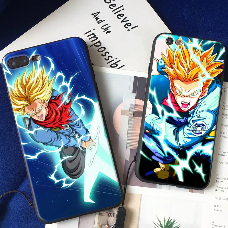 

Super Saiyan Rage Future Trunks Soft Silicone Phone Case Cover Shell For Apple iPhone 6 6s 6Plus 6sPlus 7 8 7Plus 8Plus X