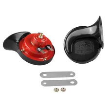 Loud Dual-tone Snail Horn Universal Electric Air Horn 12V 110 dB Car Truck Auto
