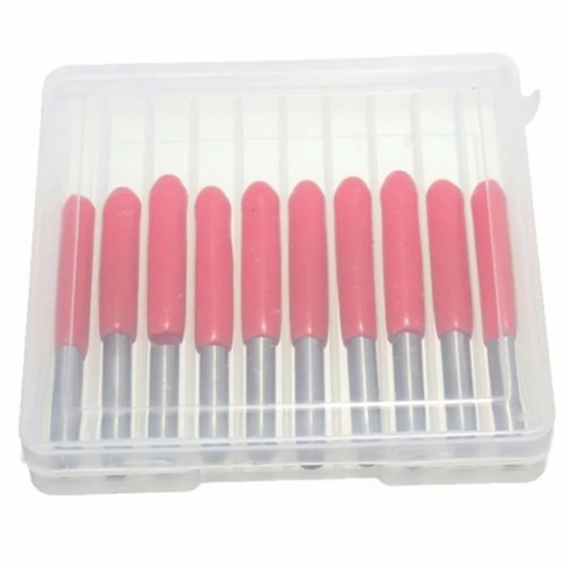 

10PCS V-shape Carbide PCB Board 0.1mm 30 Degree Engraving Bits CNC Router Tool P22