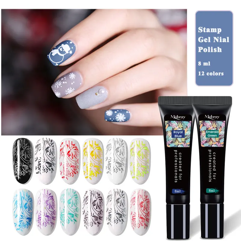 

NEW ARRIVE Professional Stamping Gel UV LED Nail Gel Polish For Manicure Stamping Template Gel For Nail Stamp Pattern Gellak