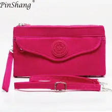 PinShang простой ретро клатч женская сумка модная Большая вместительная сумка конверт на молнии пакет сумки для женщин ZK40
