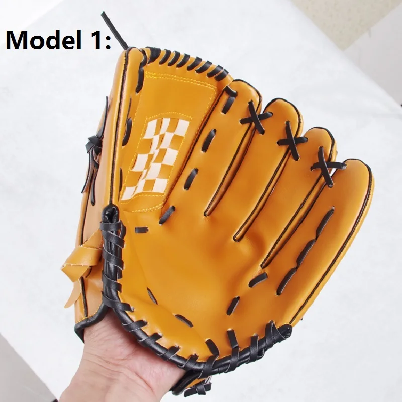 

ZYMFOX Baseball Glove Catcher Gloves Softball Right Hand Gloves Exercise Equipment Sport Training Accessories Left/Right Hand