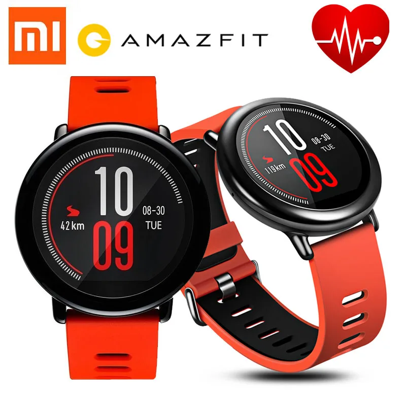 

[English Version] HUAMI AMAZFIT Pace Sports Smart Watch Bluetooth 4.0 WiFi Dual Core 1.2GHz 512MB 4GB GPS Heart Rate Watch