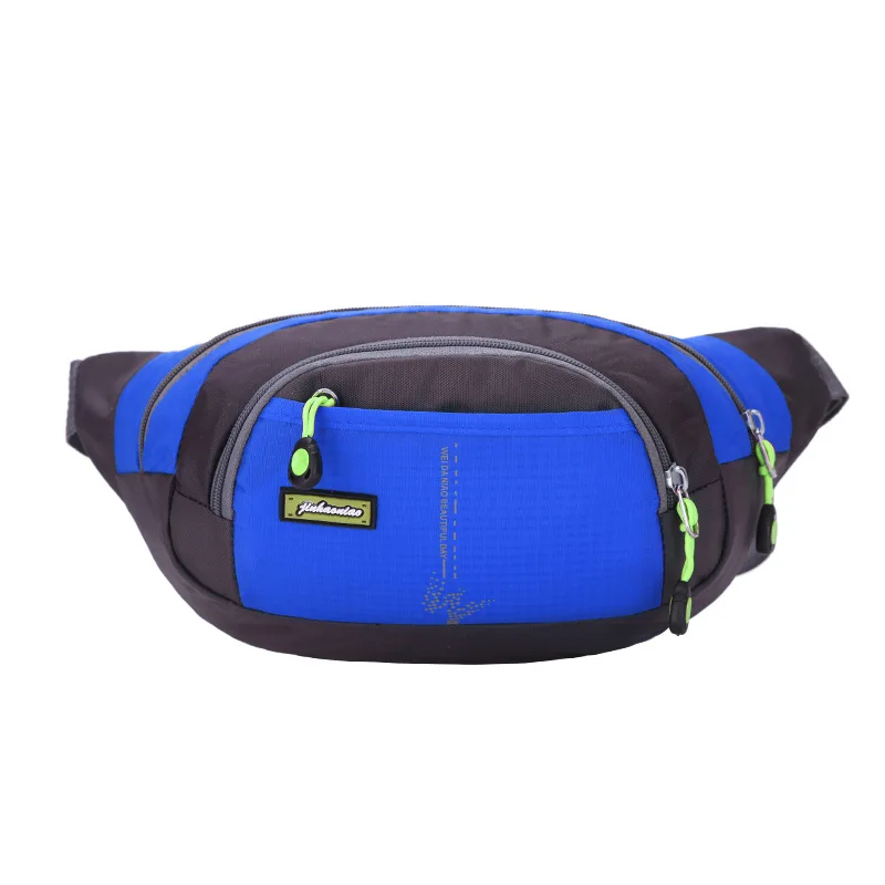 MIWIND качественная поясная сумка для мужчин и женщин поясная Сумка водонепроницаемая нейлоновая сумка для кожного ремня на бедрах дорожная сумка TWR1099 - Цвет: Синий