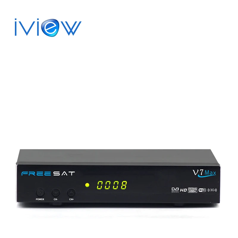 Free Shipping FREESAT V7 Max Satellite Receiver Included