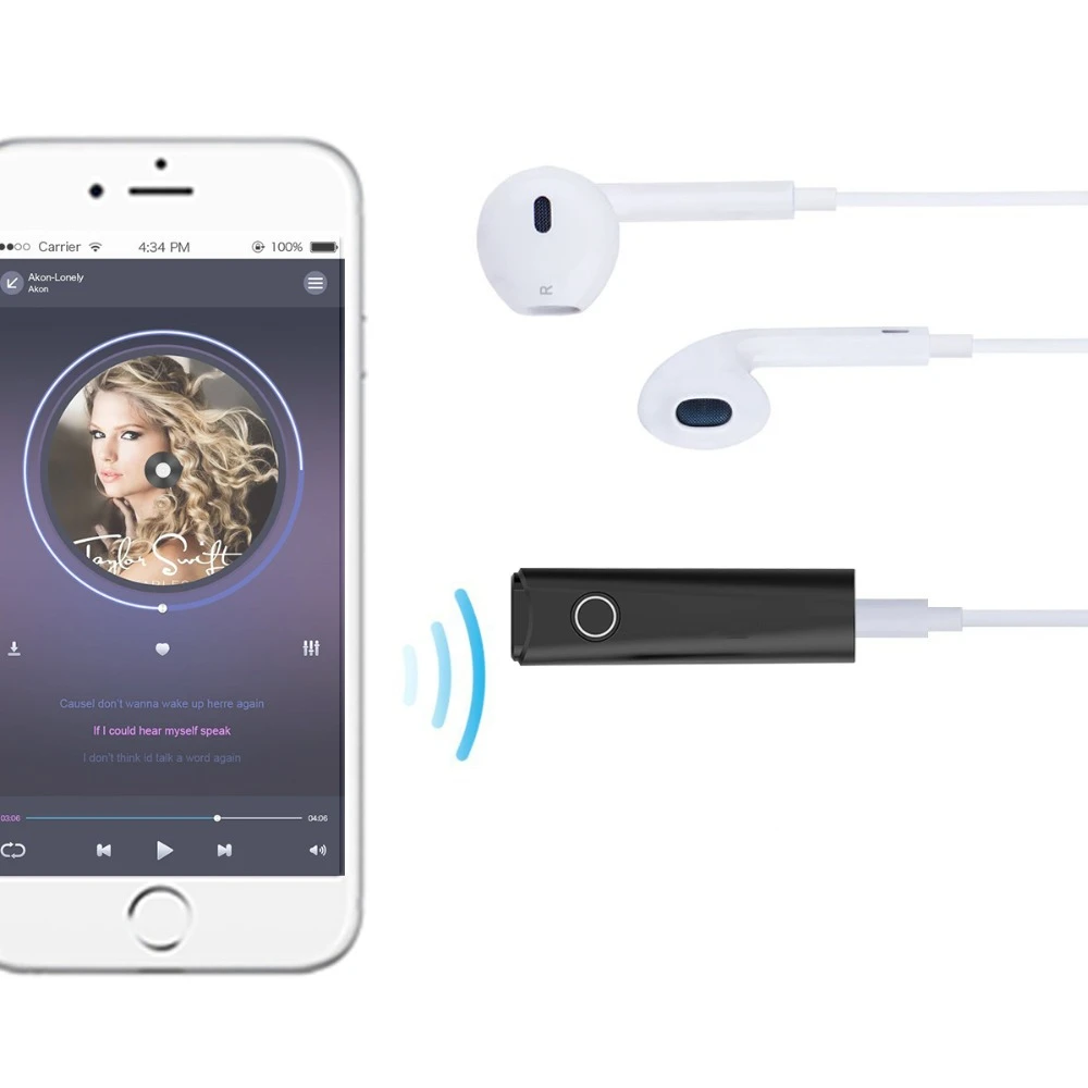 Bluetooth 5 0 стерео аудио адаптер беспроводной музыкальный ресивер для Bose QC25 QC35 Тихий