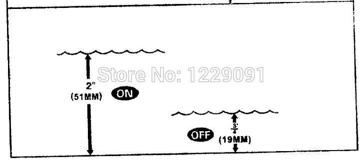 float switch on-off