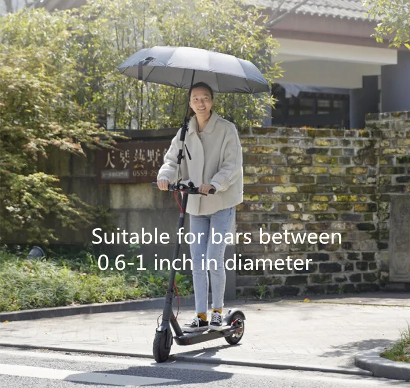 Stainless Electric Scooter Umbrella Holder Accessories Electric