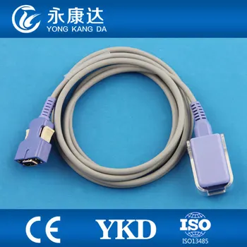 

2pcs/pack Free shipping!! DOC-10 14pin spo2 extension cable,suitable for OXI tec. sensor