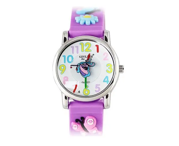 

Mini purple Butterfly Design willis Analog Woman Waterproof Digital Quartz Watch Student watch relogios feminino
