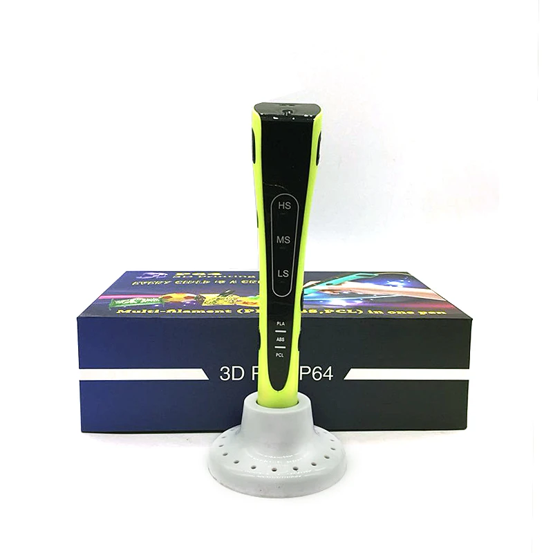 

3 in 1 USB 5V 2A DIY 3D Pens 3D Printing Pen Speed Temperature Adjustable 3D Magic drawing pen Children kids birthday gift