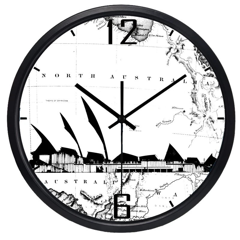 Modern Design Sydney Opera House Musical Performance Circle Large Glass