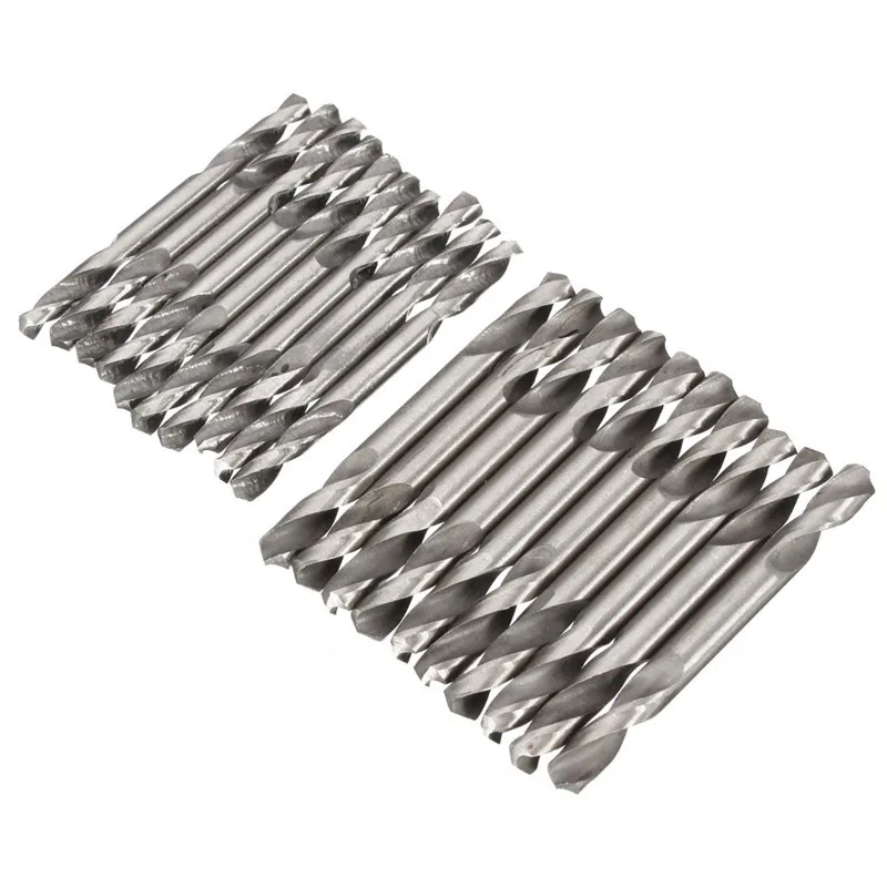 

10pcs HSS Double Ended Twist Drill Bits High Speed Steel Drill Bits Set Tool Metalworking Drill Tools Power Tools 4.2mm/5.2mm