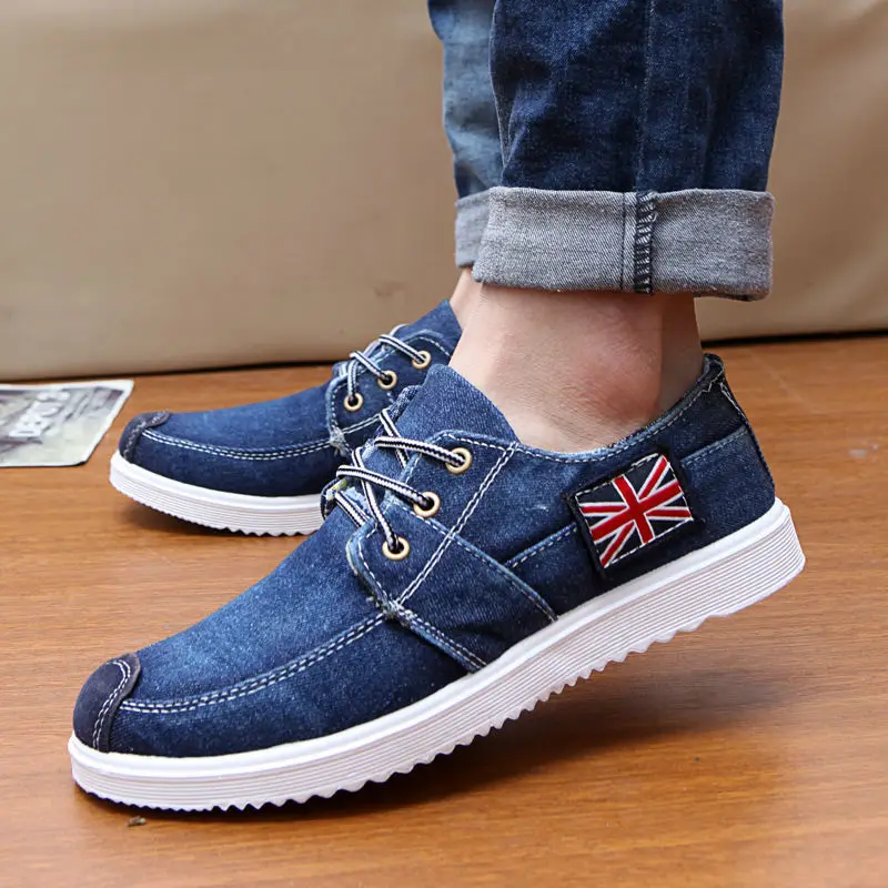 2017 Spring Autumn font b Men s b font UK Flag Pattern Casual font b Shoes