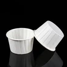 Белый Круглый Маффин, кекс бумажные стаканчики, 6000 шт./лот