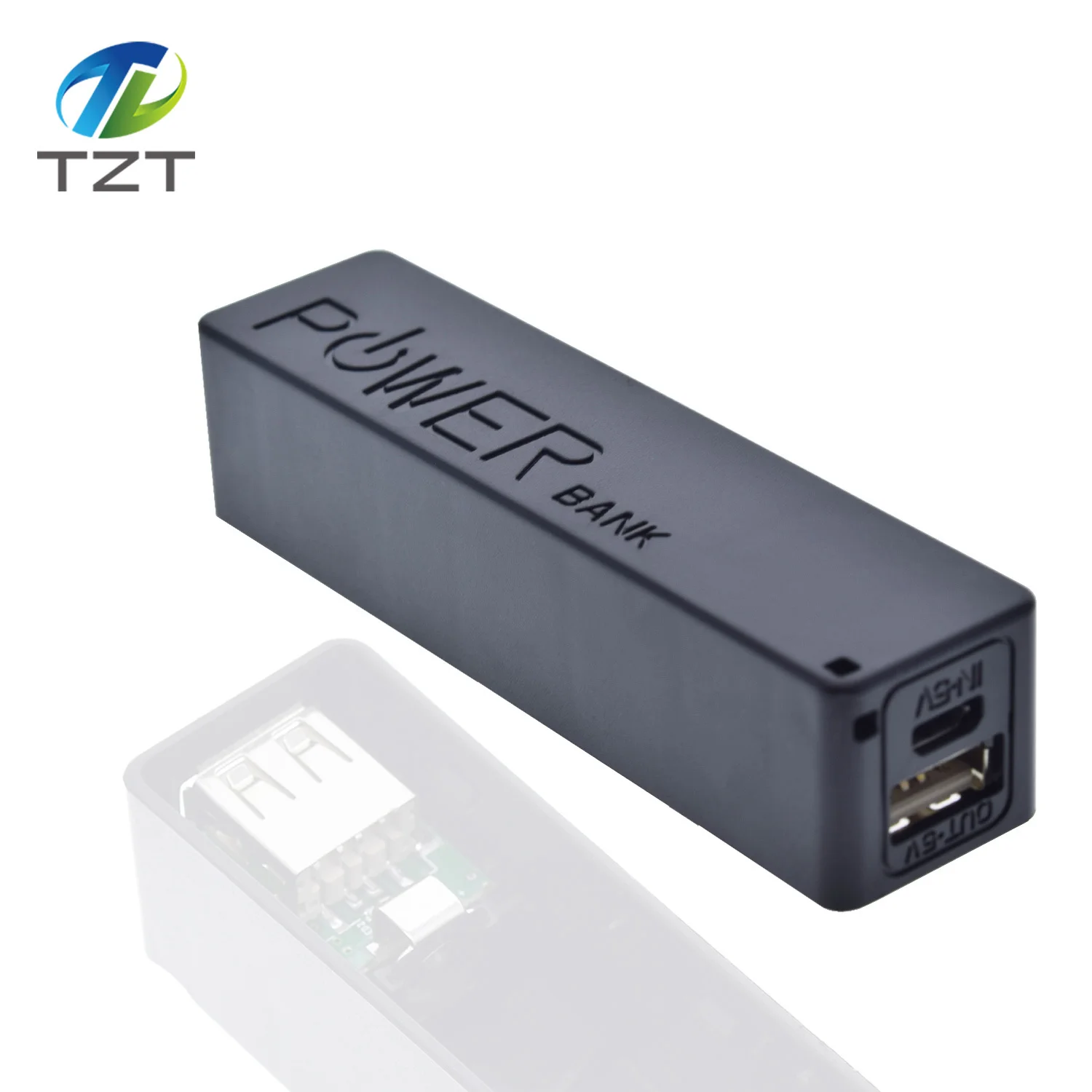 TZT USB power Bank чехол Комплект 18650 зарядное устройство DIY Box Shell Kit черный для Arduino