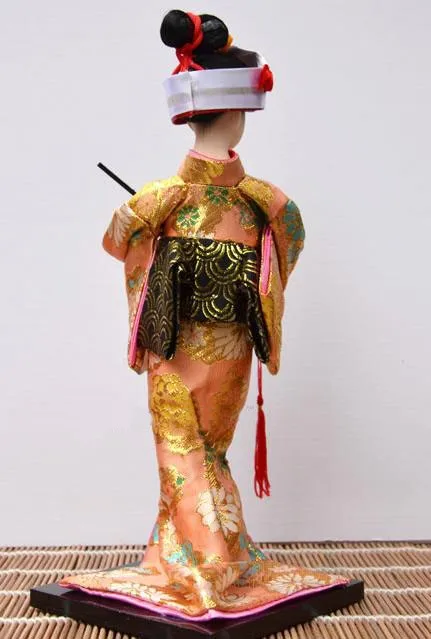 Прекрасные ручные ремесла 30 см Красивые японские куклы-гейши украшения дома креативные подарки винтажный домашний декор