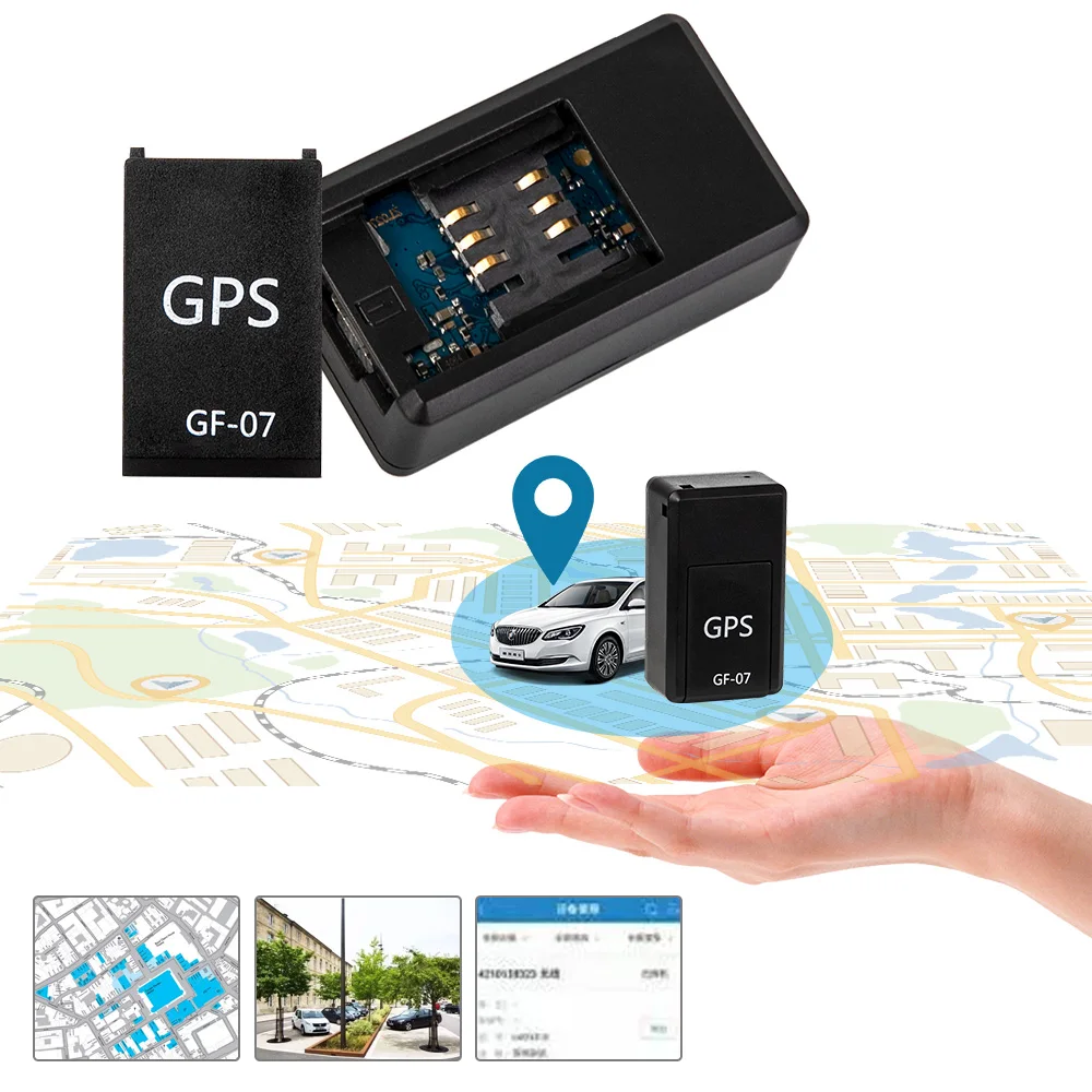 Мини GF-07 GPS трекеры SOS устройства слежения для автомобиля ребенка Локация трекеры локатор системы мини GPS постоянный магнитный