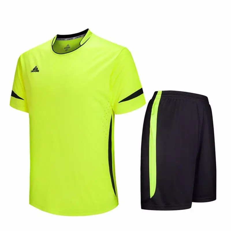 Молодежный детский Комплект футболок для футбола, Мужская коллекция года, футбольные комплекты Survete для мужчин, детский спортивный костюм для футбола для мальчиков, тренировочный костюм для футбола, командная форма, принт «сделай сам» - Цвет: 5015 green