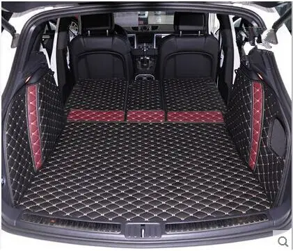 Хорошее качество! Специальные коврики для багажника Porsche Macan 2014-2016 прочные непромокаемые коврики для обуви Macan 2015, бесплатная доставка