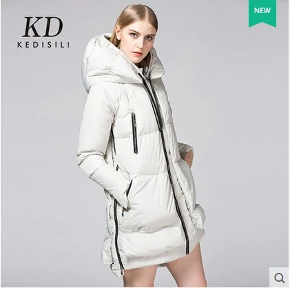 Best price at $254 Cheap 2015 new Hot winter Thicken Warm Woman Down jacket Coat Parkas Outerwear Hooded Luxury Brand Slim Cold Mid long plus size XL