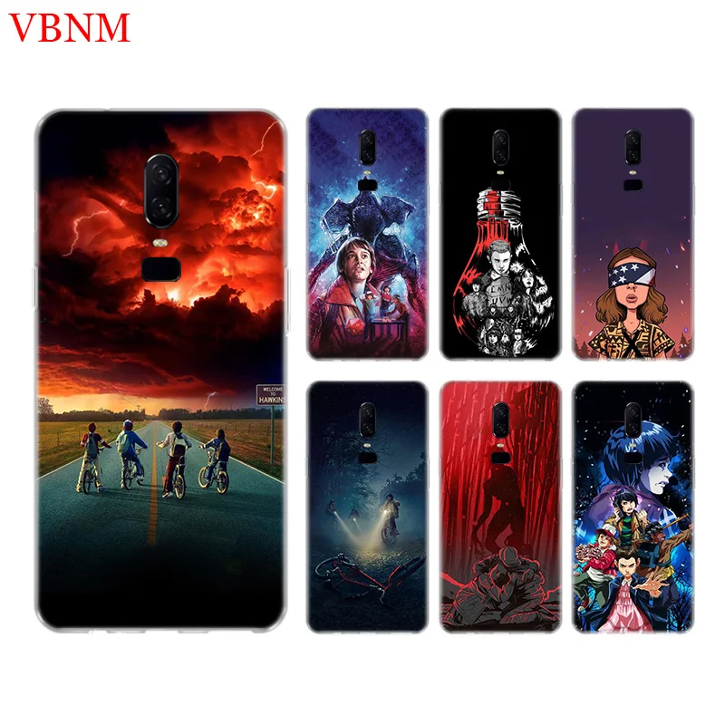 Stranger Things Poster Phone Back Case For font b OnePlus b font font b 7 b