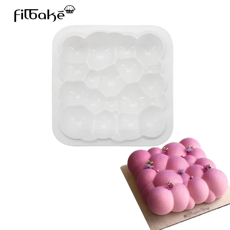 FILBAKE 3D DIY шоколадная выпечка белая силиконовая форма в форме облаков для торта