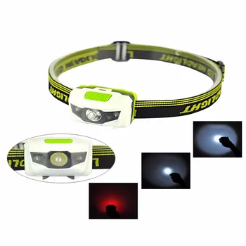 

High Quality Outdoor Lighting Mini LED Head Torch Hiking Camping Tools Wholesale Headlight Headlamp Waterproof