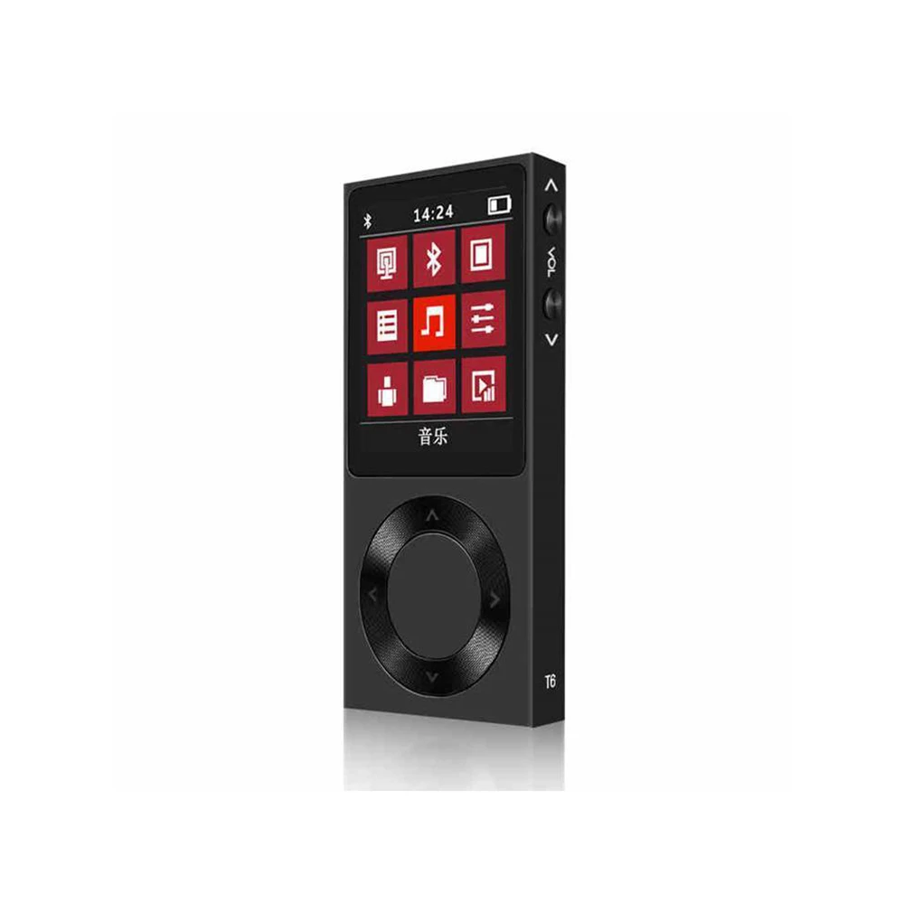 BENJIE T6 MP3 Плеер 1," TFT экран Полный цинковый сплав без потерь HiFi MP3 музыкальный плеер поддержка DSD/Bluetooth/AUX