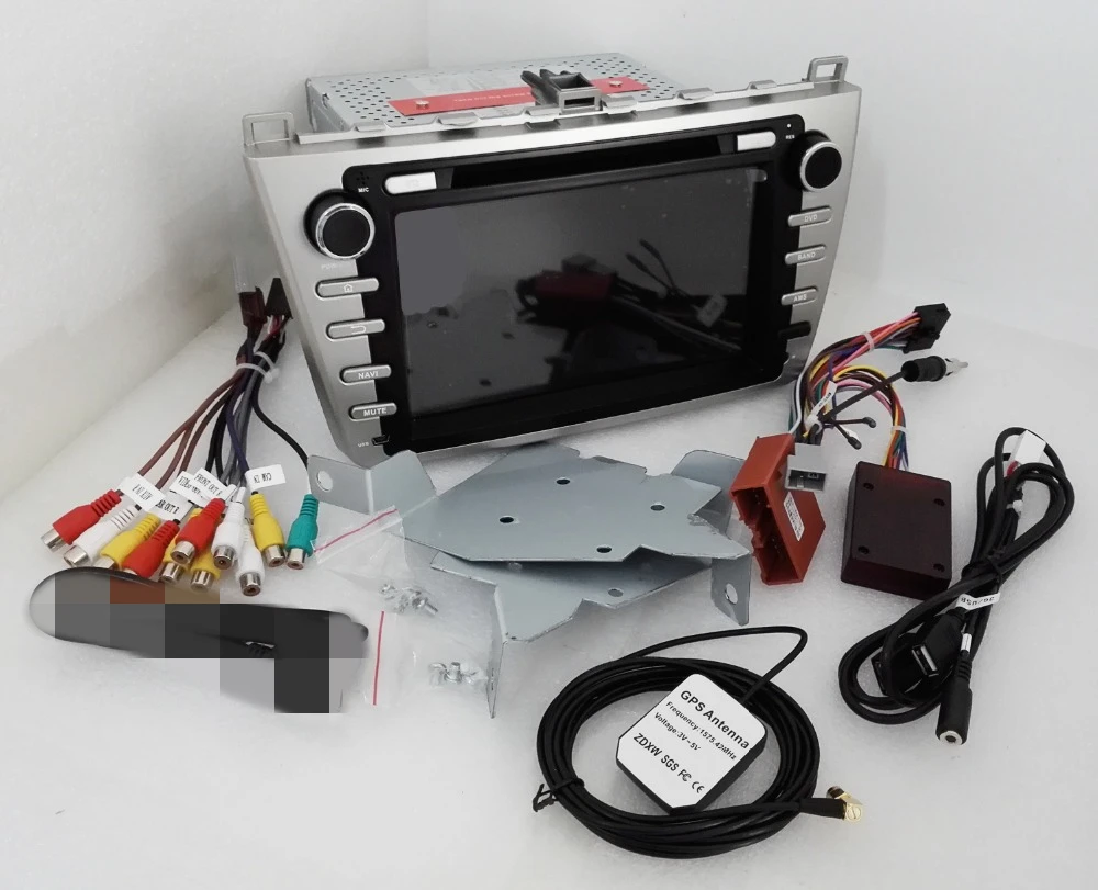 Excellent IPS 8" Android 9.0 Car DVD Player for Mazda 6 Ruiyi Ultra 2008 2009 2010 2011 2012 4GB RAM Radio GPS Bluetooth WIFI Mirror link 10