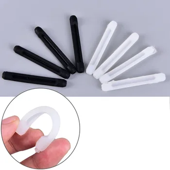 

2 airs Silicone Anti-slip Holder For Glasses Accessories Ear Hook Sports Eyeglass Temple Tip